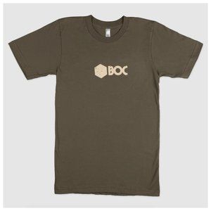 NWT Boards Of Canada Khaki T-Shirt Size XS Warp Records Bleep